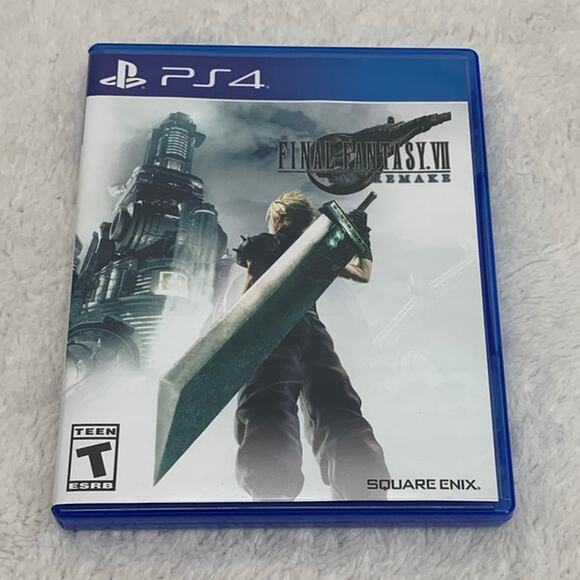 Final Fantasy VII Remake PS4 2020 Sony PlayStation 4 Complete Tested/Works CIB - Picture 1 of 6
